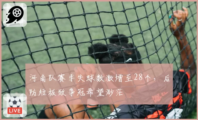 河南队赛季失球数激增至28个,后防短板致争冠希望渺茫