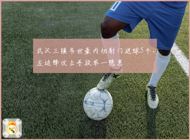 武汉三镇韦世豪内切射门进球5个，左边锋攻击手段单一隐患